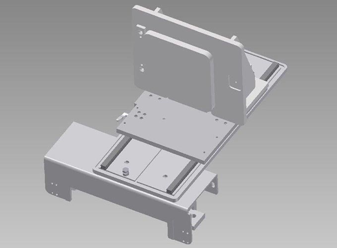 Spannvorrichtung für exaktes Abtrennen 3D gedruckter Werkstücke